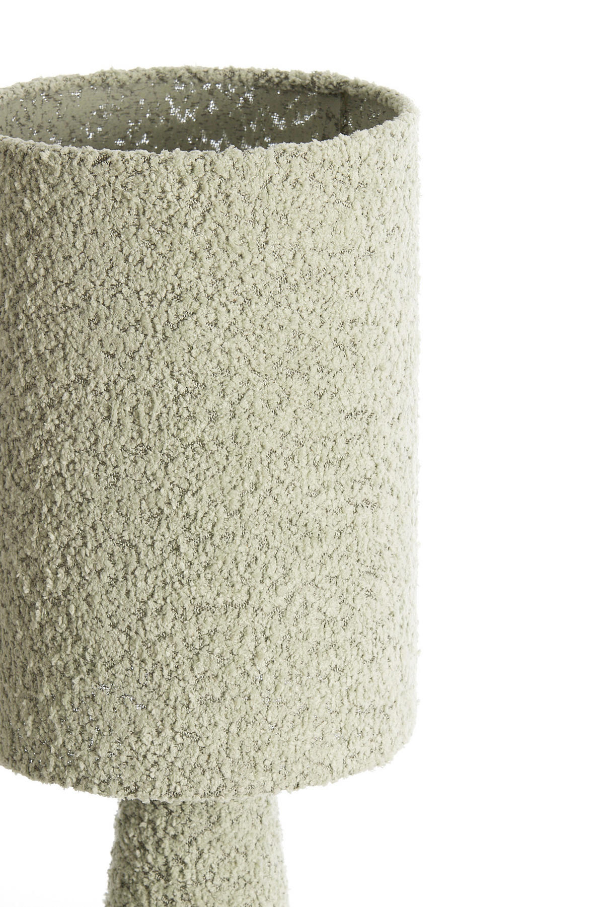 TISCHLAMPE Micky Grün Ø20/58 cm - Grün, Textil (20/20/58cm) - Light & Living