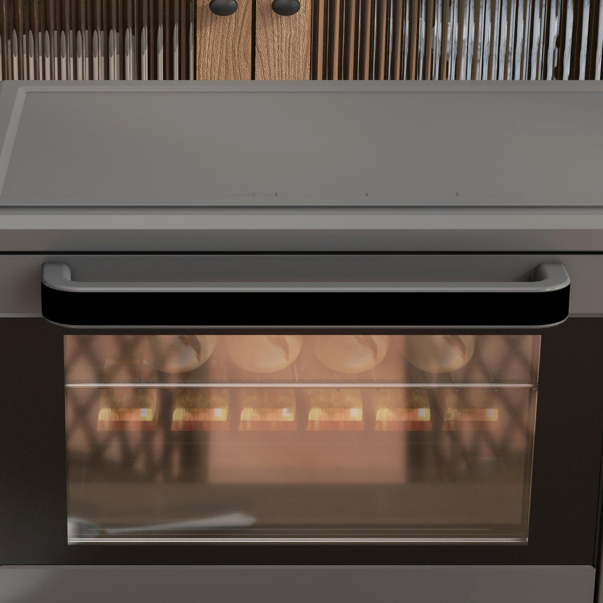 MINIBACKOFEN 21L 1400W Mini Ofen mit Backblech & Grillrost, 60 Min. Timer, Temperatur 100-230°C, Edelstahl, Grau - Grau, Metall (46/28.5/38cm) - Beaface