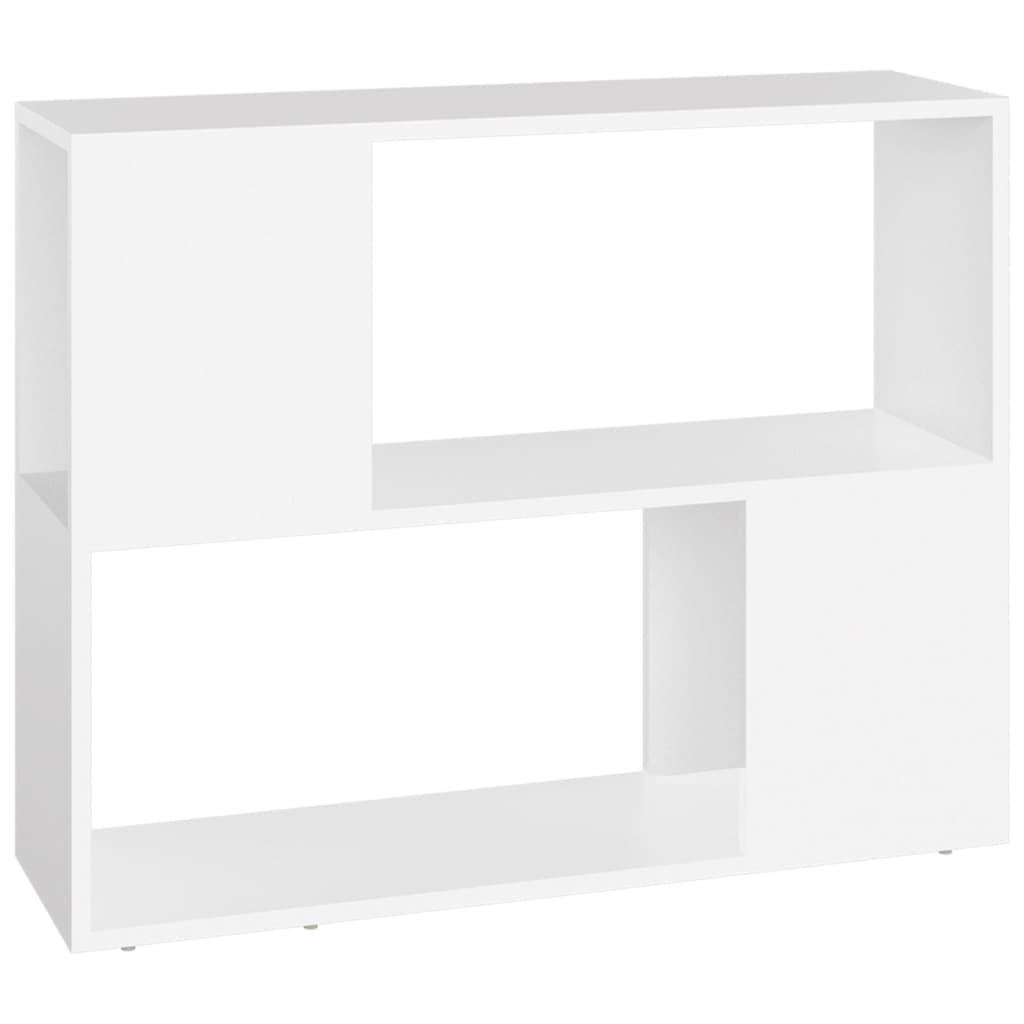 vidaXL Lowboard Weiß 80x63x24 cm