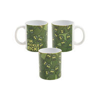 KAFFEEBECHER Rick and Morty I'm Pickle Rick Grün 320 ml - Grün, Keramik (0.32L) - United Labels