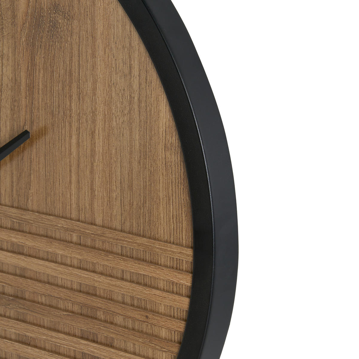 WANDUHR Braun Durtal - Schwarz/Braun, Kunststoff (60/60/3cm) - Beliani