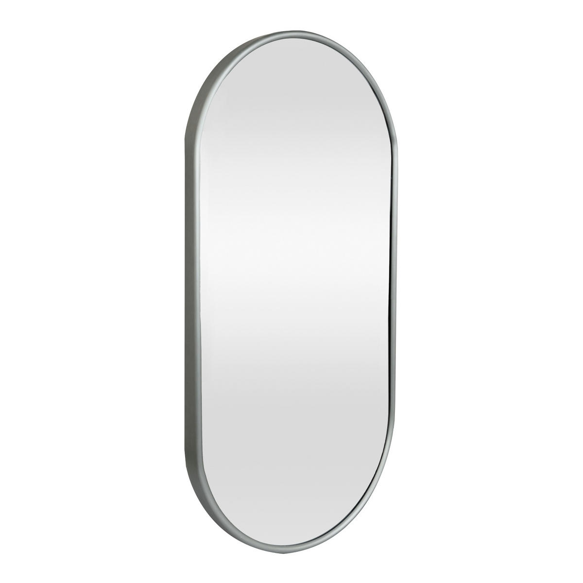 WANDSPIEGEL Picciano - Graphitfarben, Glas/Metall (40/2.8/80cm) - [en.casa]