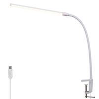 LED-TISCHLEUCHTE Abramowski 80.8/6.5/6.5cm - Weiß, Kunststoff (80.8/6.5/6.5cm) - Nettlife