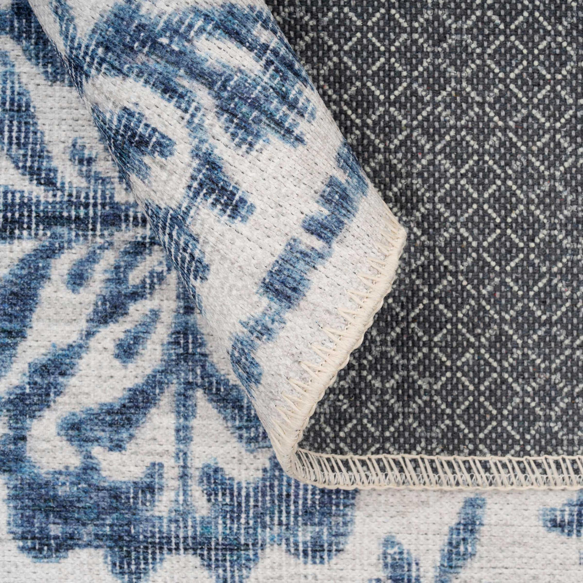 FLACHWEBETEPPICH Bala Blau - Blau, Textil (200/290cm) - Kukoon Rugs