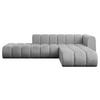 ECKSOFA modulares Sofa Zuvon-L1 - 296x177x70 cm Grau - Hellgrau, Holzwerkstoff/Textil (296/177cm) - ALTDECOR