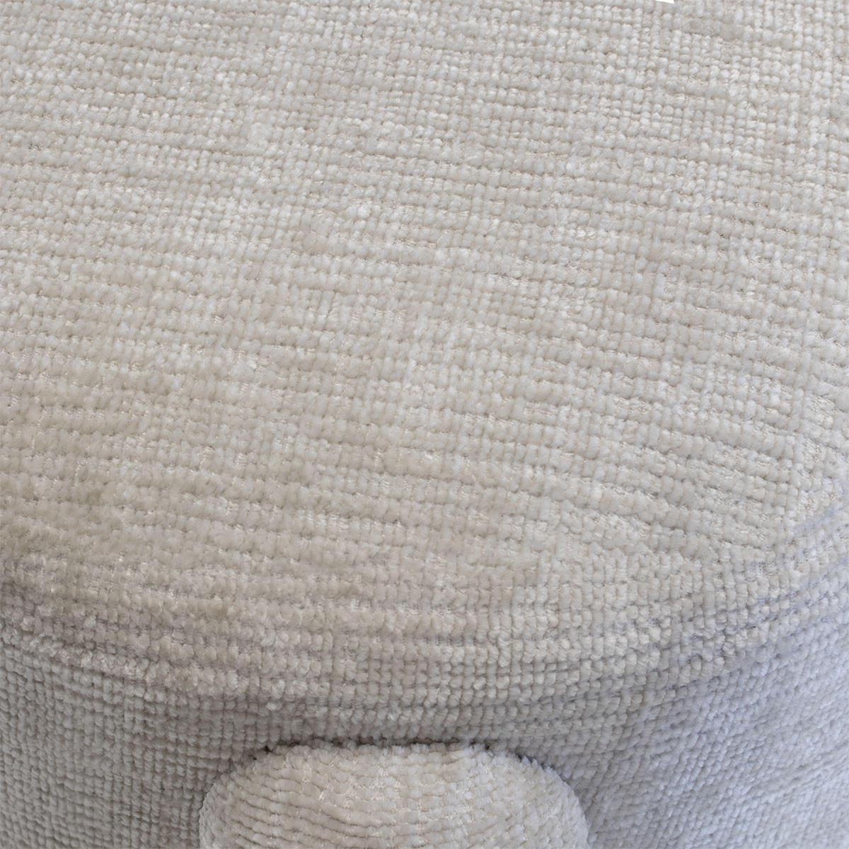 POUF aus Stoff 44x44x42cm, beige - Beige, Holz (44/42/44cm) - Giga Meubel