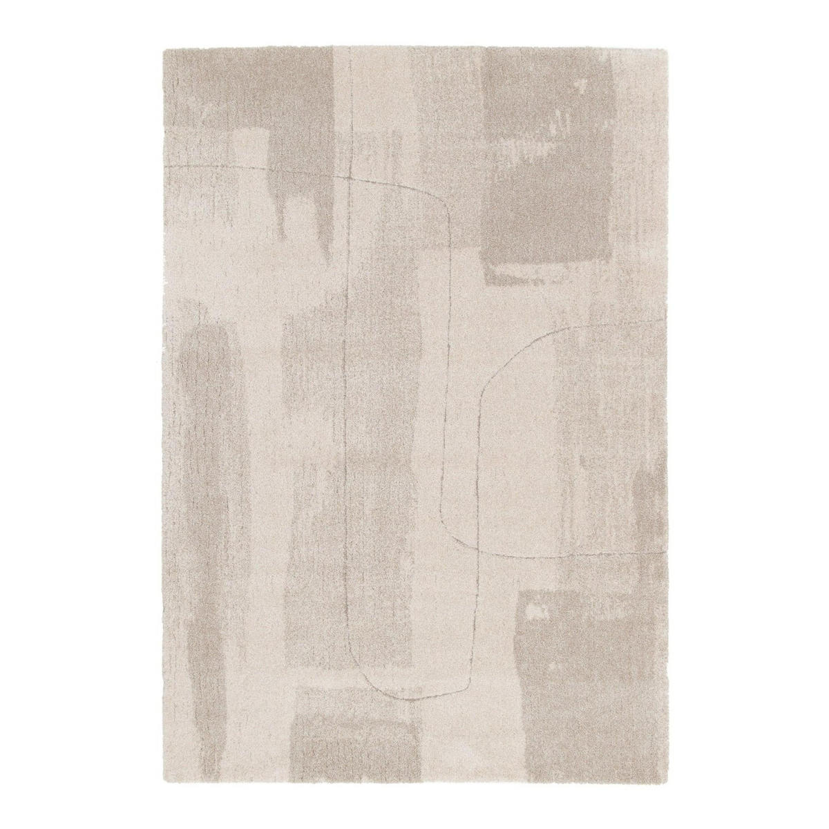 TEPPICH Design extrem weich beige - Beige, Textil (160/230cm) - AFK Living