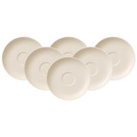 MOKKA- / ESPRESSOUNTERTASSEN For Me weiß ø 11,7 cm 6er Set - Weiß, Keramik (11.7cm) - Villeroy & Boch