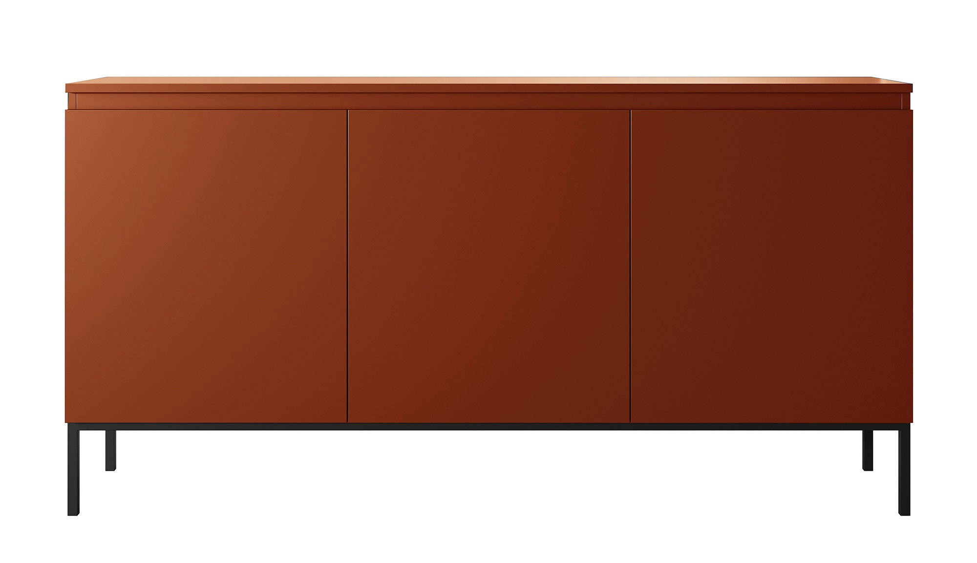 Selsey Sideboard Dunkelorange 150x77x35 cm