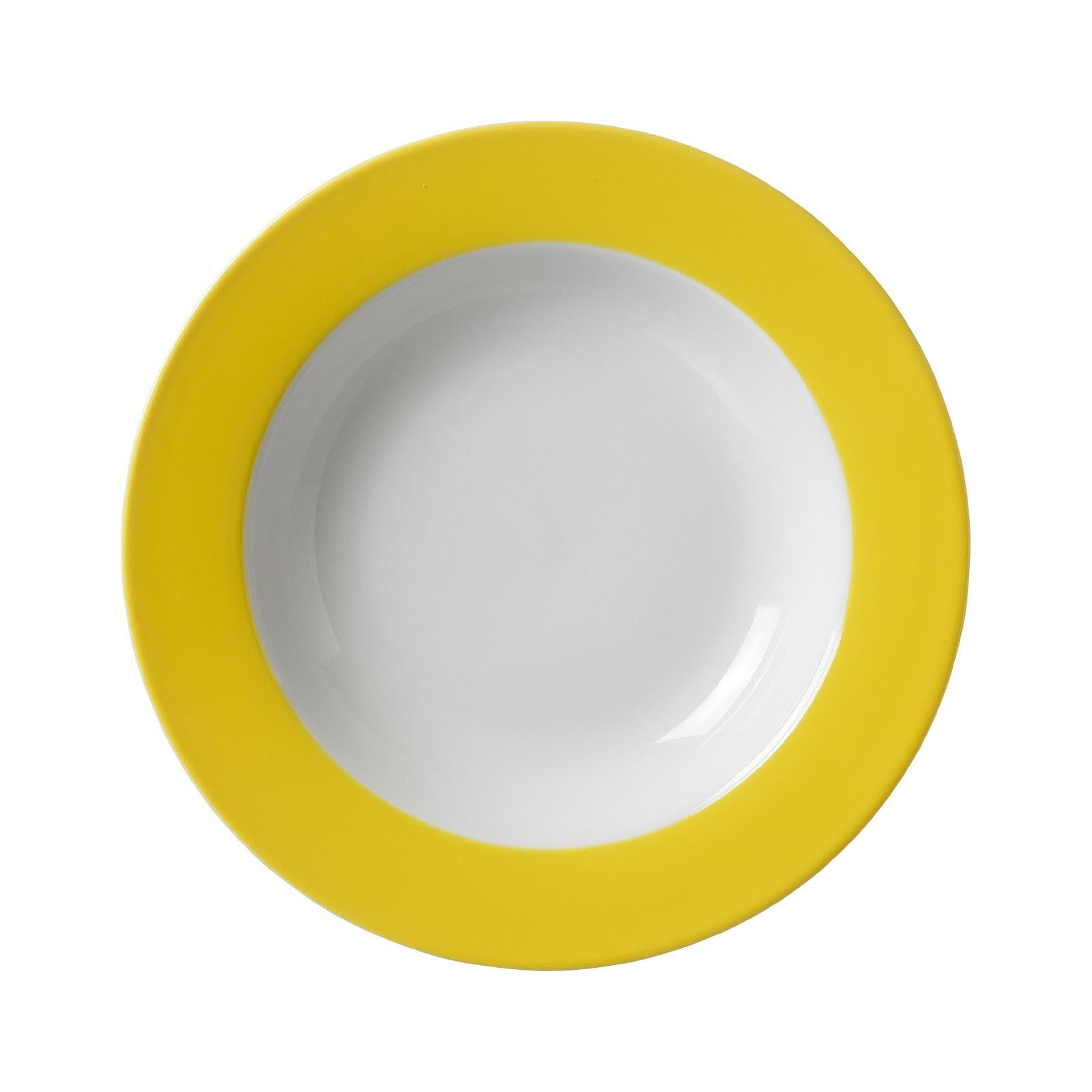 TAFELSERVICE Doppio Gelb 8er Set - Gelb, Keramik (1/1/1cm) - Ritzenhoff Breker