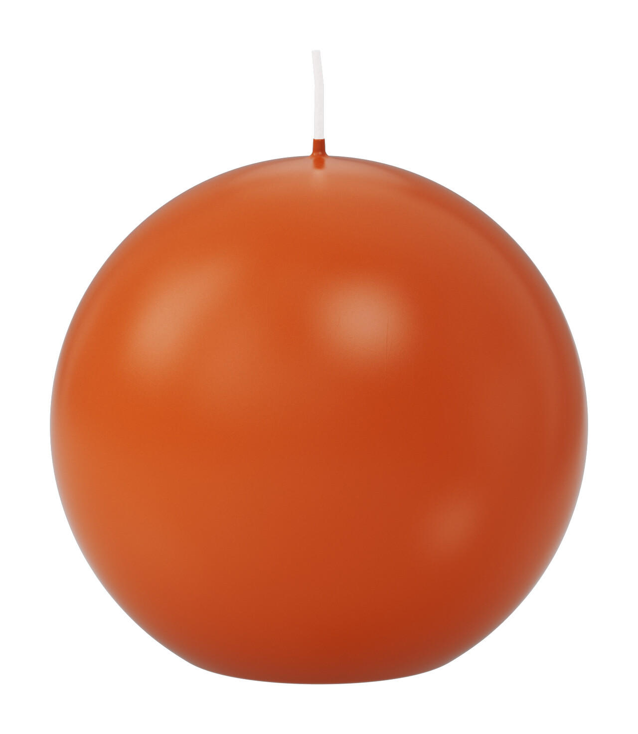 Wiedemann Kerzen Kugelkerzen Orange 10x10x10 cm