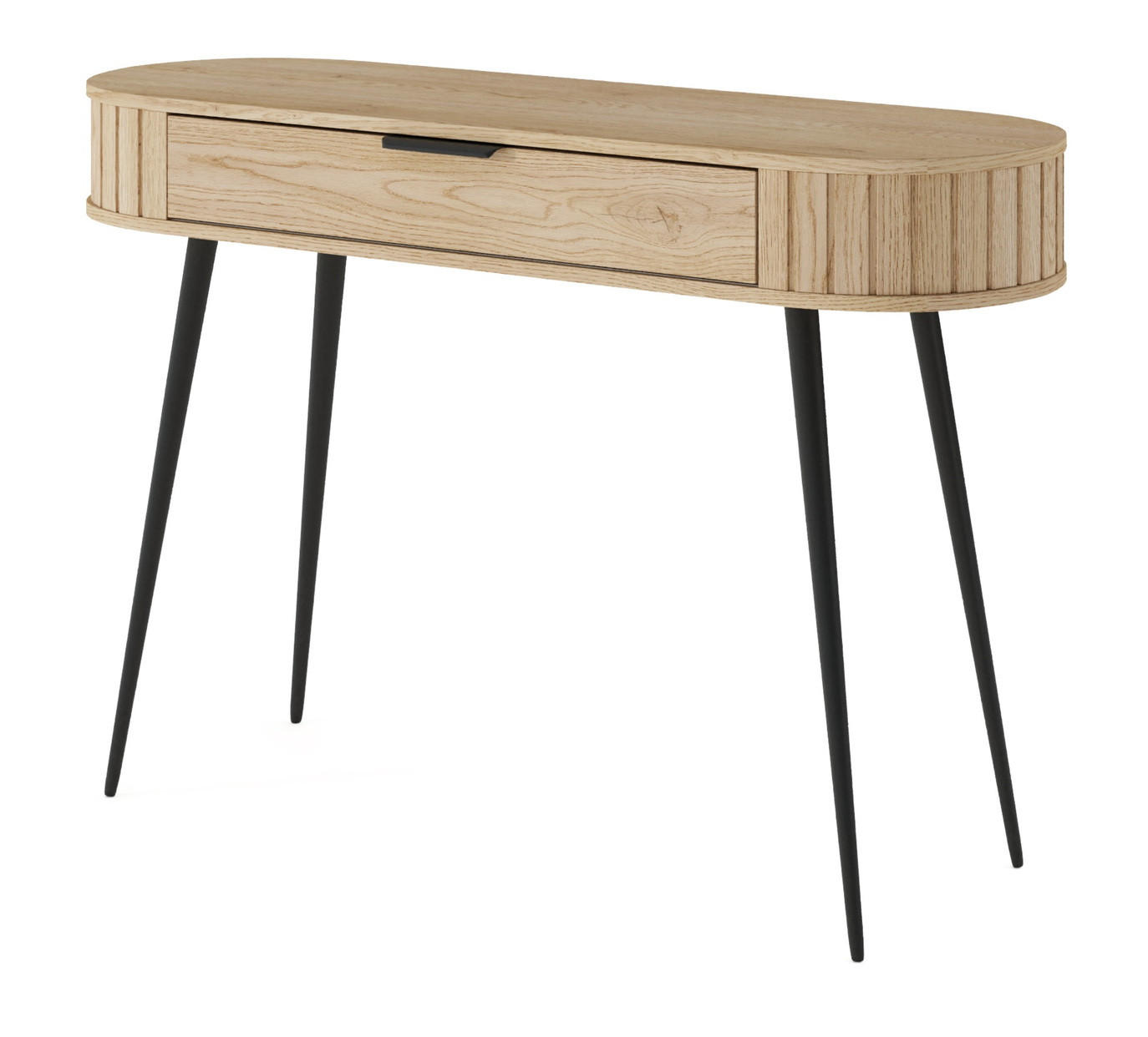 SCHMINKTISCH 120 cm mit Schublade Delano, Eiche Cremona - Eichefarben, Holz (40/120/80cm) - Emporius
