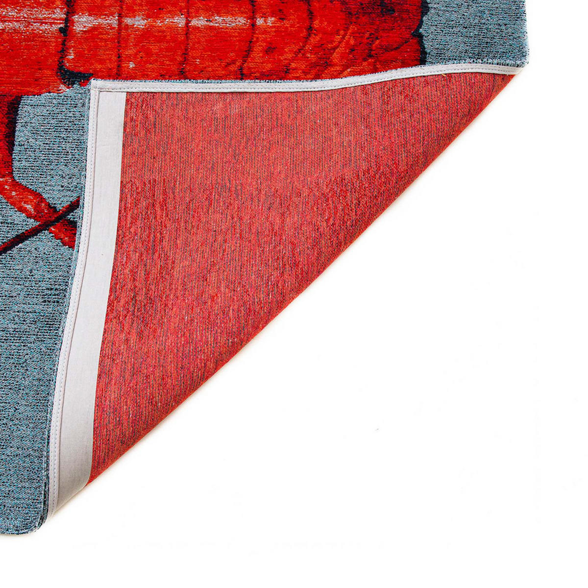 TEPPICH Steam Red Pop 200/280 cm - Grau, Textil (200/280cm) - Louis De Poortere