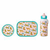 LUNCHSET Campus Leopard 3er Set - Türkis/Rosa, Kunststoff (1/1/1cm) - Mepal