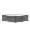 BOXSPRINGBETT Juniper Anthrazit 140/200 cm - Anthrazit/Schwarz, Holz/Holzwerkstoff (140/200cm) - Maison de Reve