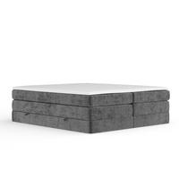 BOXSPRINGBETT Juniper Anthrazit 180/200 cm - Anthrazit/Schwarz, Holz/Holzwerkstoff (180/200cm) - Maison de Reve