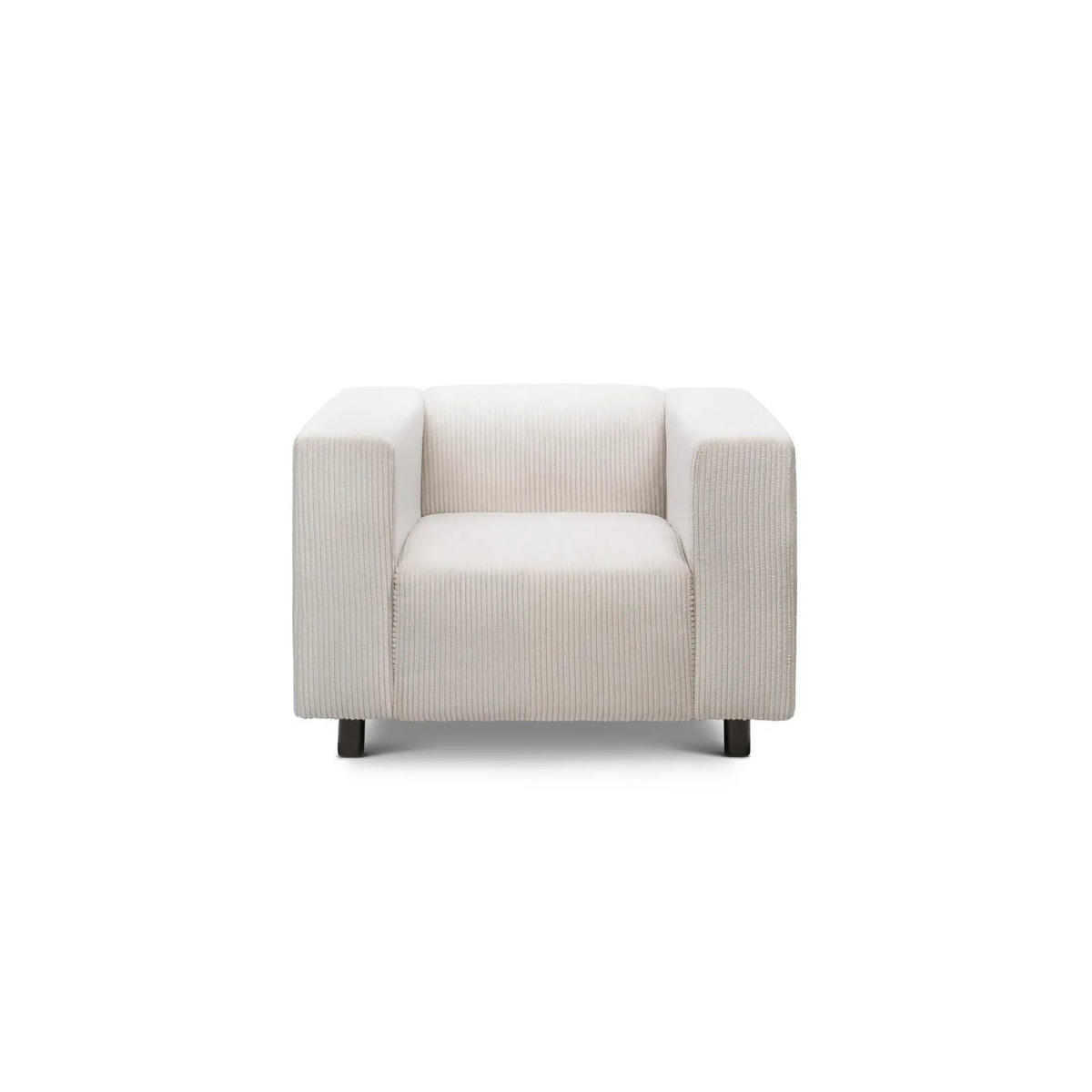 SESSEL July Braun 95 × 80 × 57 cm - Braun, Textil (95/57/80cm) - Pillovely