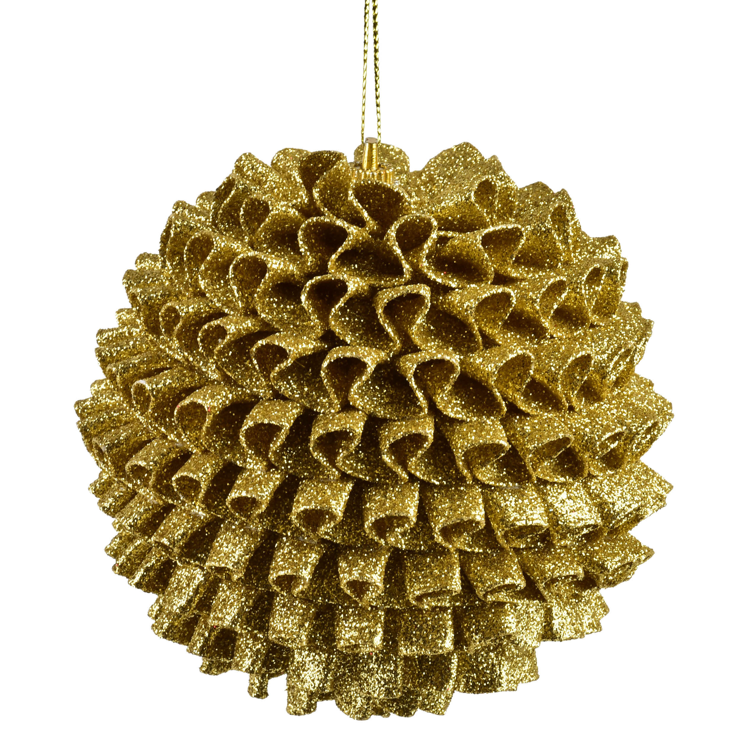 Mondex Christbaumkugel Gold 10x10x10 cm