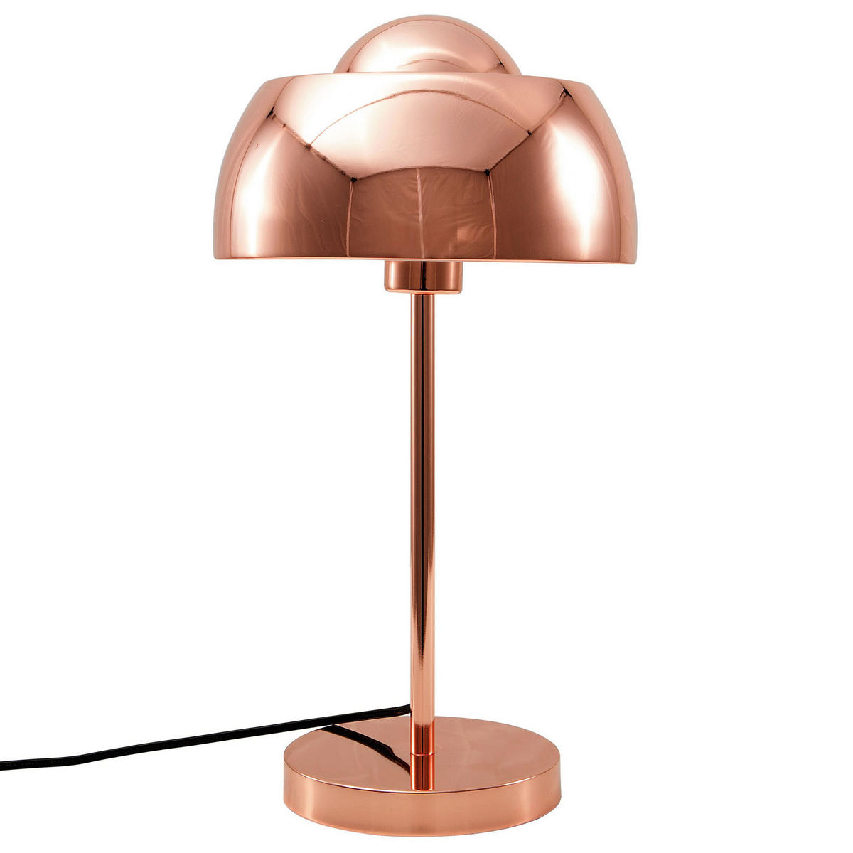 TISCHLAMPE Senette 24/24/44 cm - Kupferfarben, Metall (24/24/44cm) - Beliani