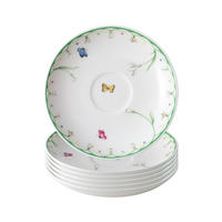 MOKKA- / ESPRESSOUNTERTASSEN Colourful Spring bunt ø 11,7 cm 6er Set - Multicolor, Keramik (11.7cm) - Villeroy & Boch