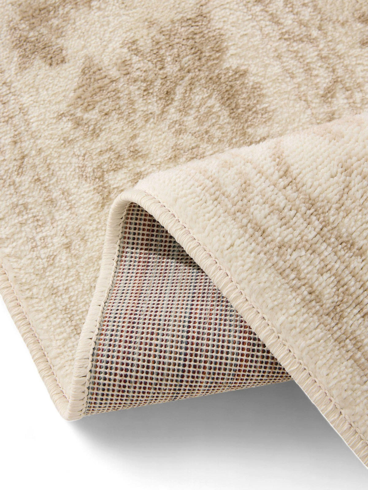 VINTAGE-TEPPICH Suki 140/200 cm - Beige/Creme, Kunststoff (140/200cm) - benuta