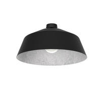 DECKENLEUCHTE - Schwarz, Metall (50/50/30cm) - Lumicom