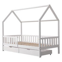 KINDERBETT Marceau Weiß 190/90 cm - Weiß, Holz - Happy Garden