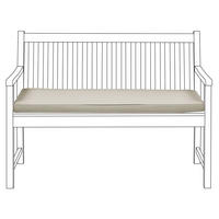 SITZBANKPOLSTER KISSEN Beige Vivara - Beige, Textil (112/5/54cm) - Beliani