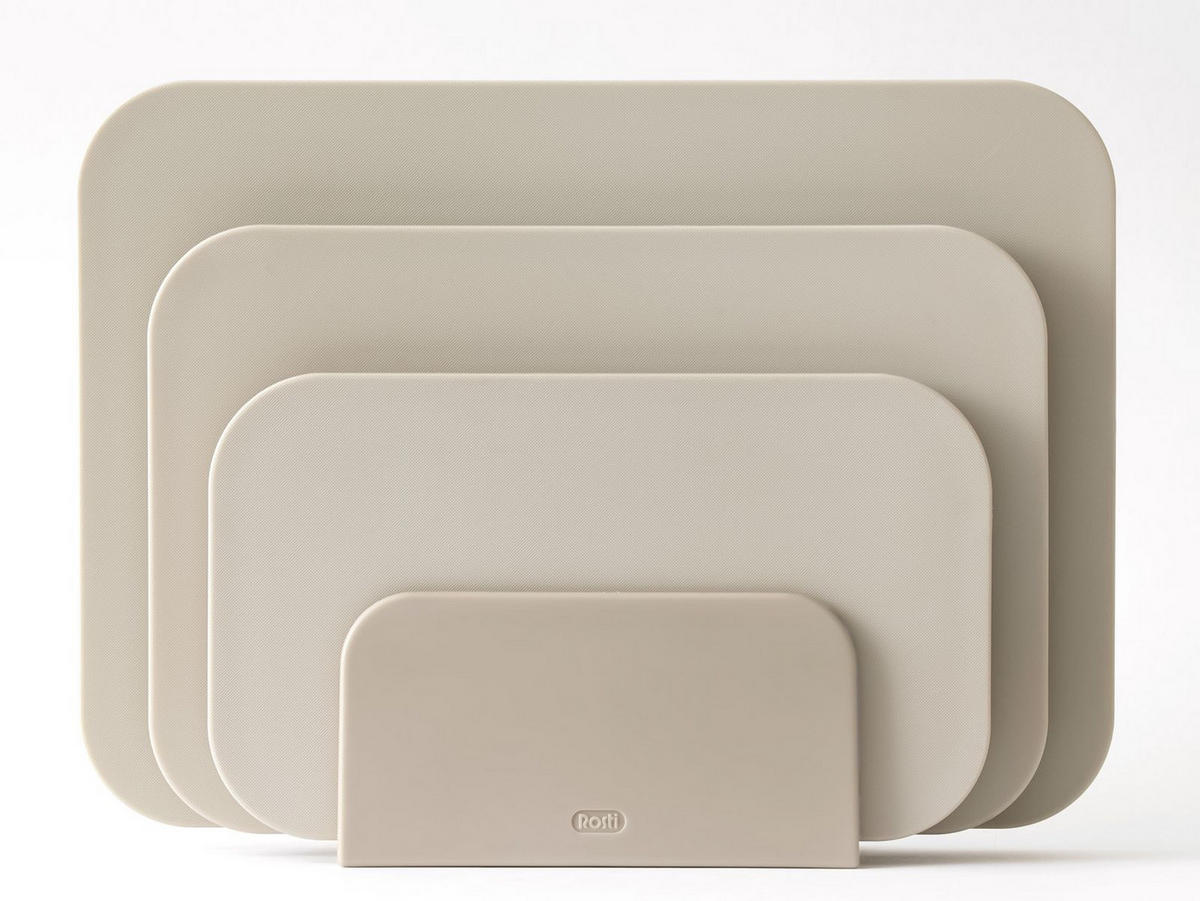 SCHNEIDEBRETTER-SET Choptima humus - Beige, Kunststoff (35/26cm) - Rosti