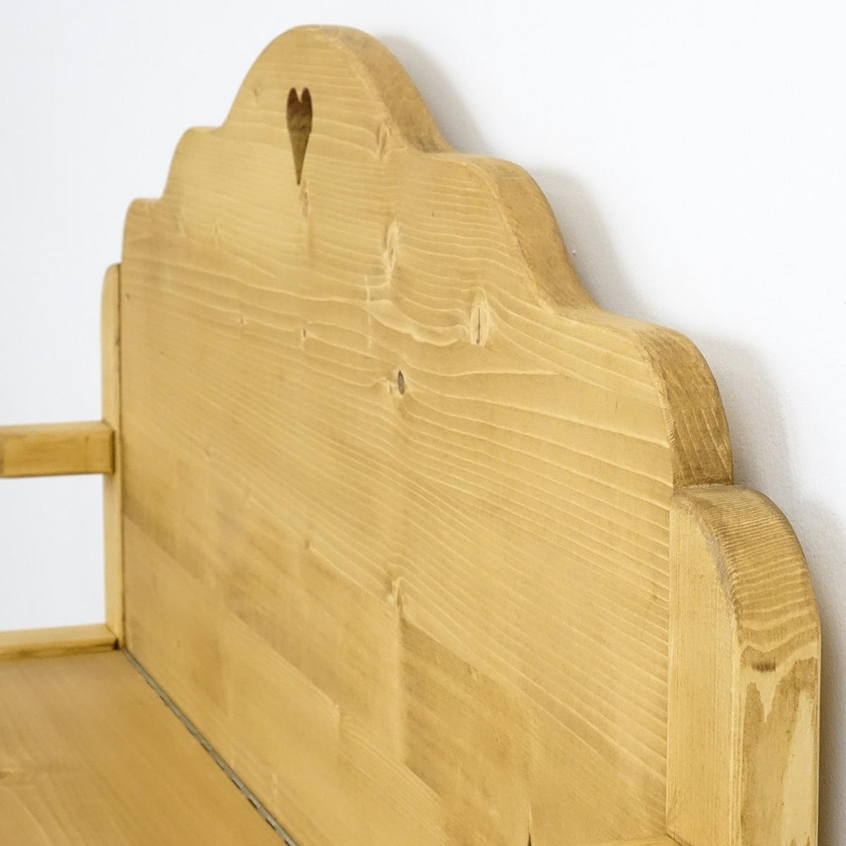 SITZBANK aus Massivholz MEXICANA - Honig, Holz (134/100/51cm) - Seart