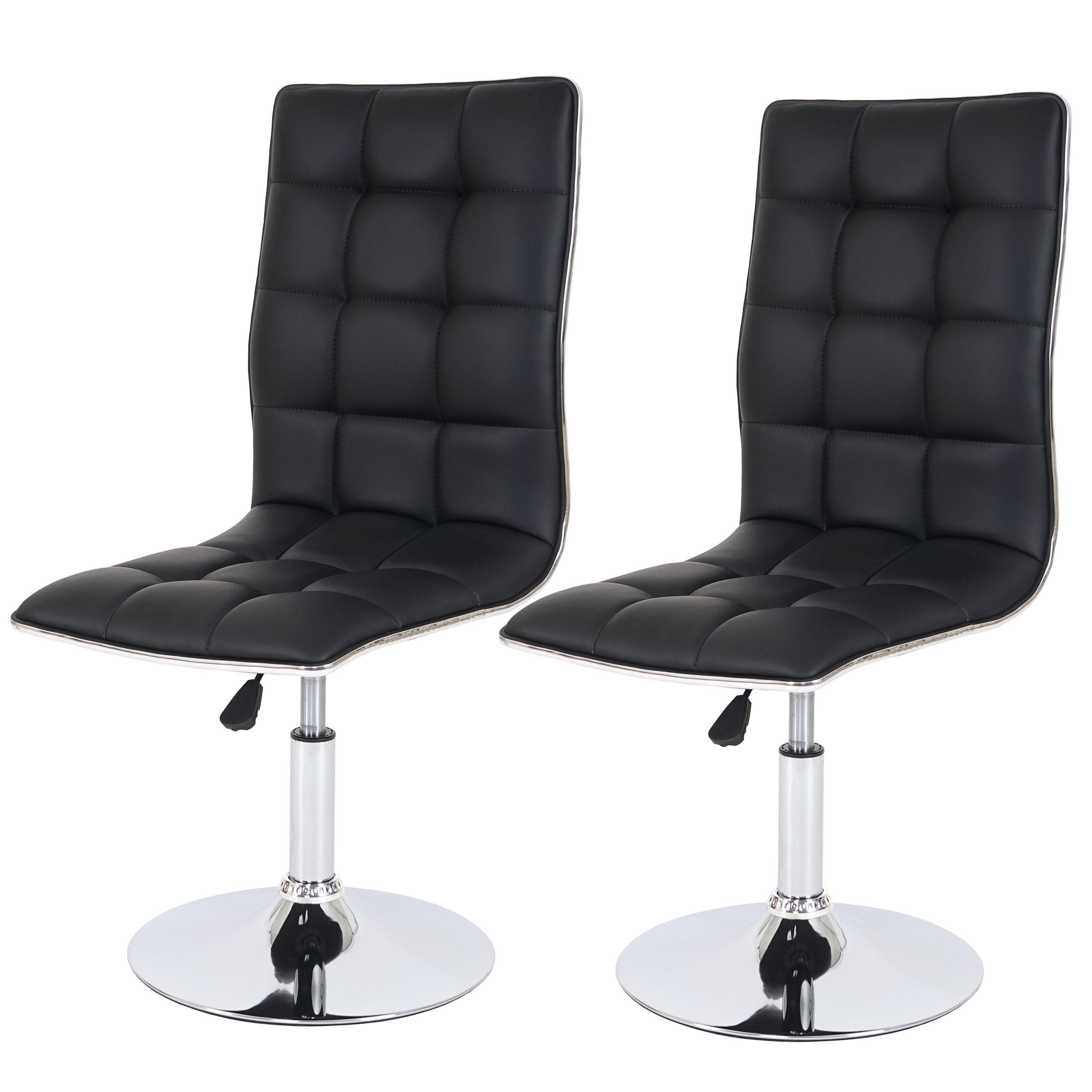 ESSZIMMERSTUHL Schwarz 2er-Set - Schwarz, Textil (43/103/54cm) - Jamb