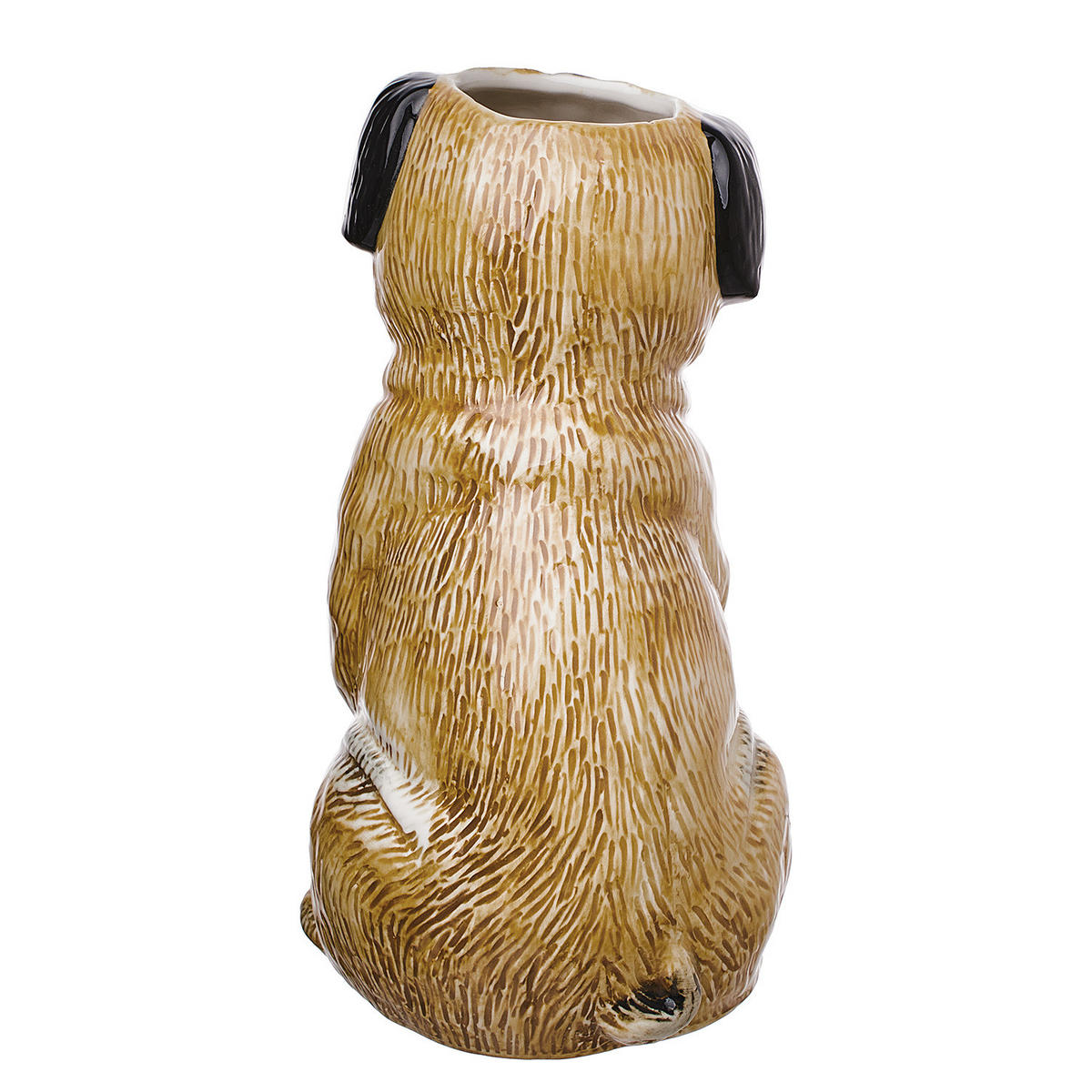 VASE Henry - Hellbraun, Keramik (20cm) - Butlers