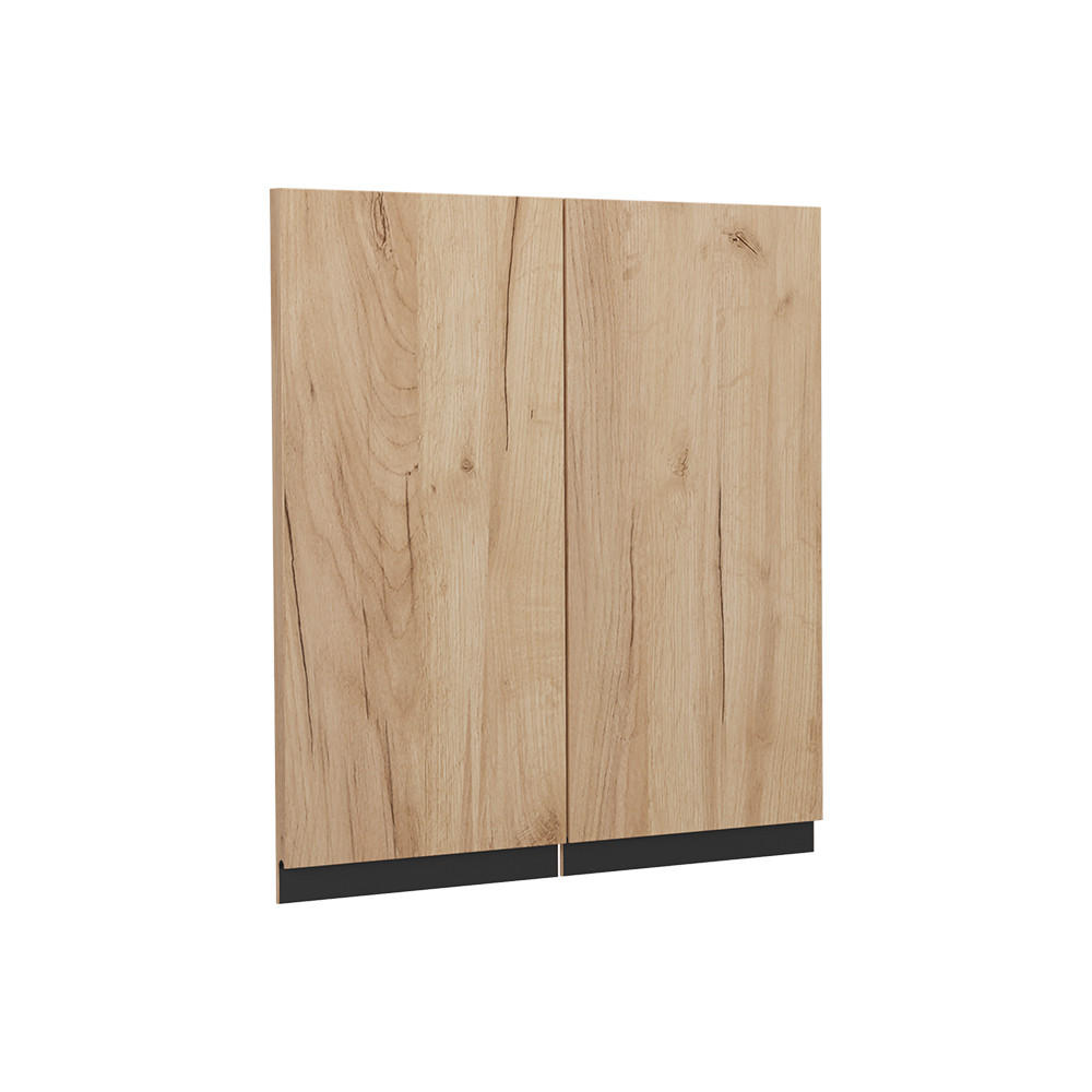 KUCHYŇSKÁ DVÍŘKA R-Line Zlatý mocný dub - medově dubová, kompozitní dřevo (59.2/59/1.6cm) - Vicco