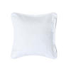 KISSENHÜLLE weiß 45/45 cm, 100% Baumwolle - Weiß, Textil (45/45cm) - Homescapes