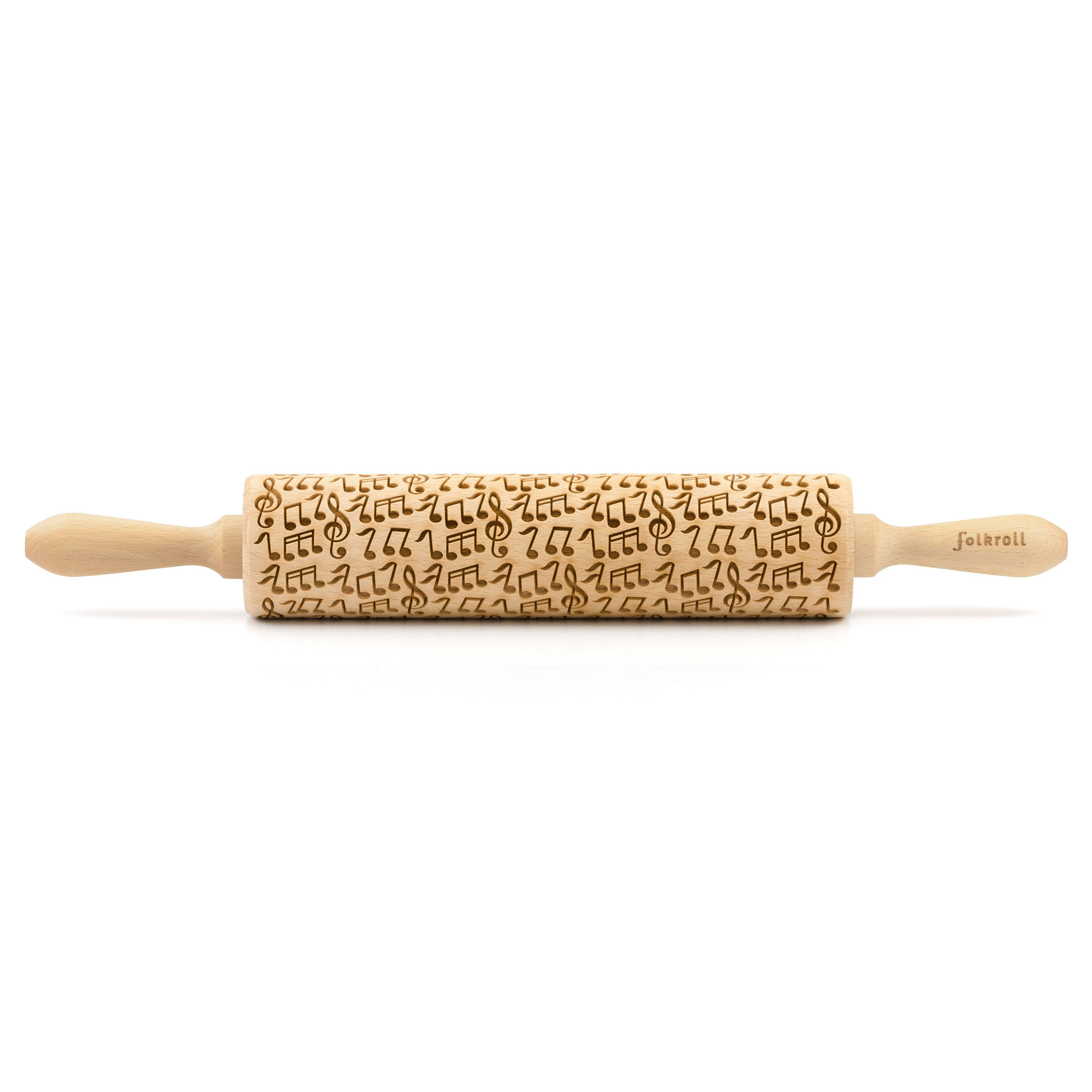 Folkroll Teigrolle Braun 43 cm
