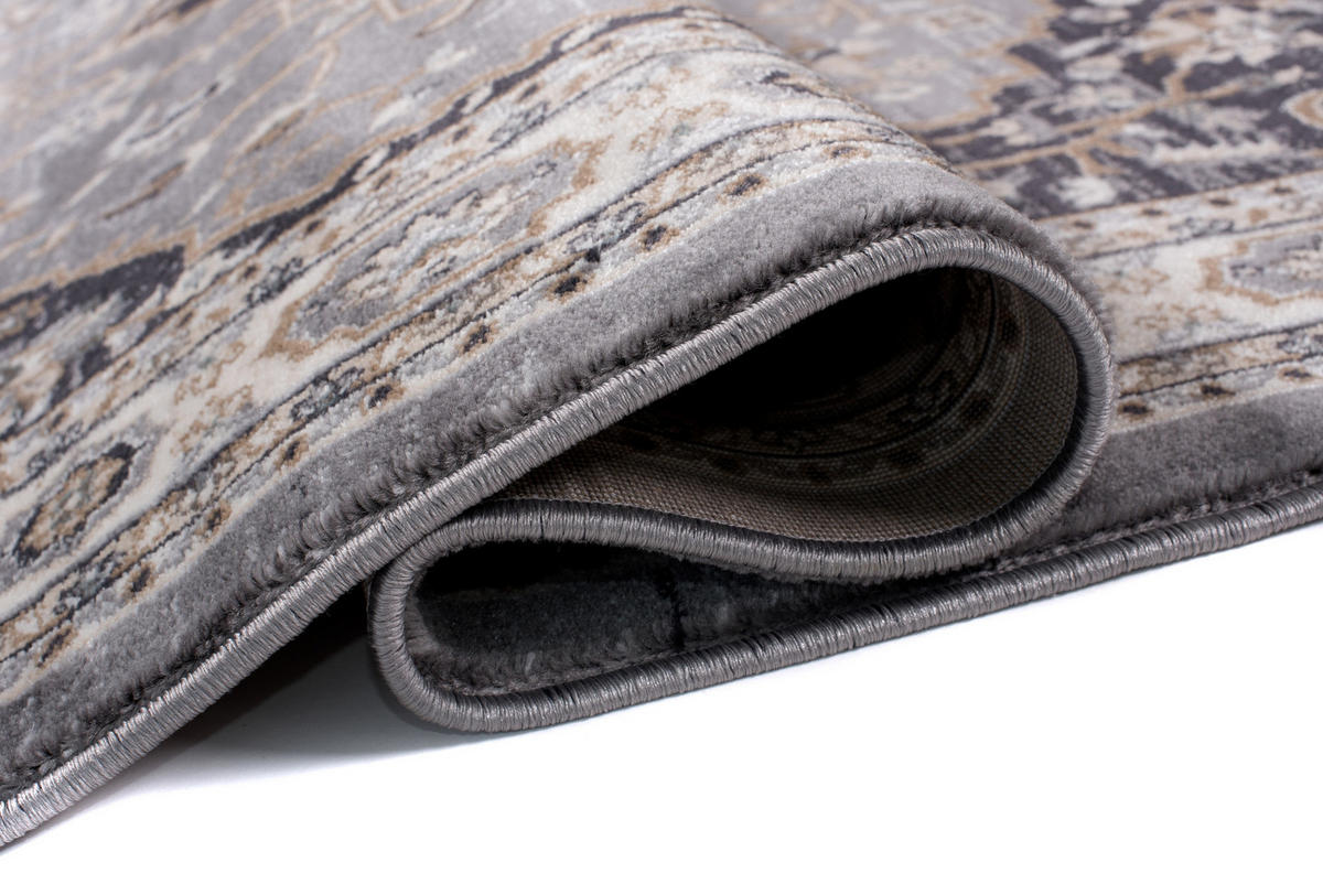 TEPPICH COLORADO Grau 180/250 cm - Grau, Kunststoff (180/250cm)