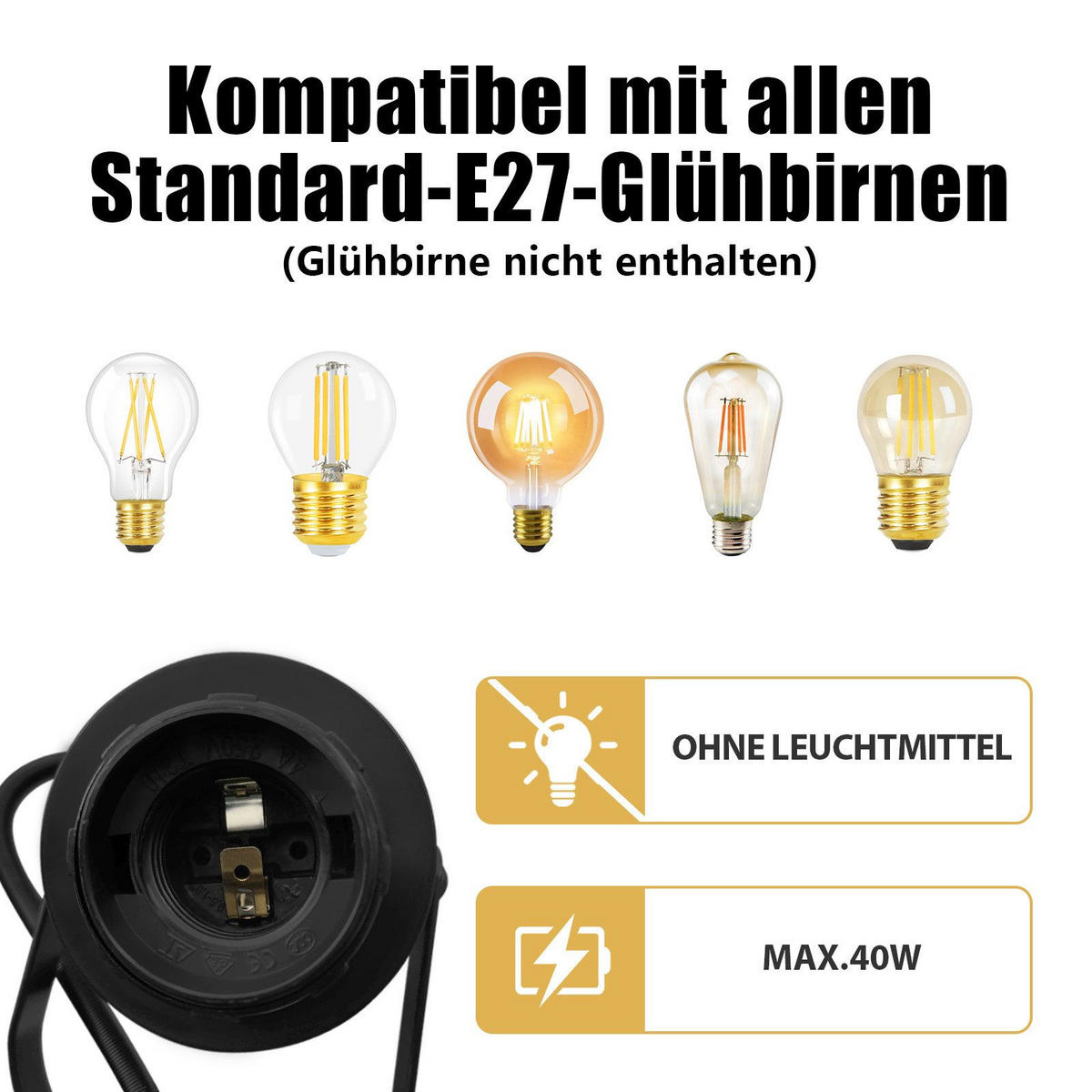 STRAHLER Forrester 18/12/15 cm - Schwarz, Metall (18/12/15cm) - Nettlife