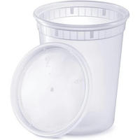 VORRATSBEHÄLTER 24-teiliges Set 950 ml - Transparent, Kunststoff (12/14/12cm)