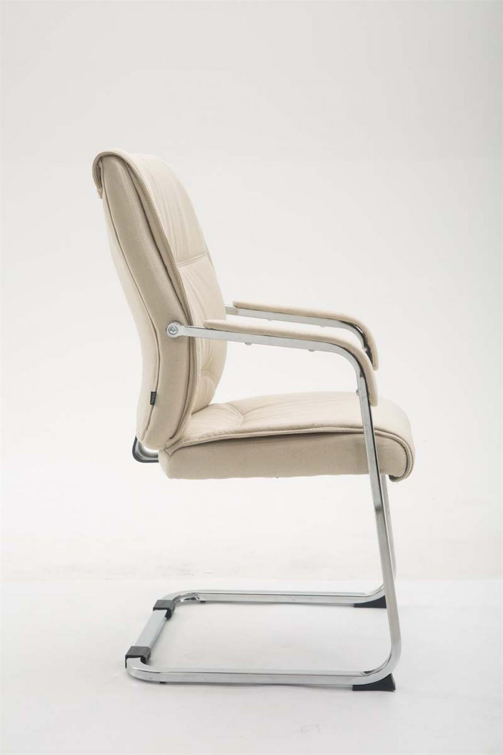 SCHWINGSTUHL Stoff creme - Creme, Textil/Metall (58/102/65cm) - CLP