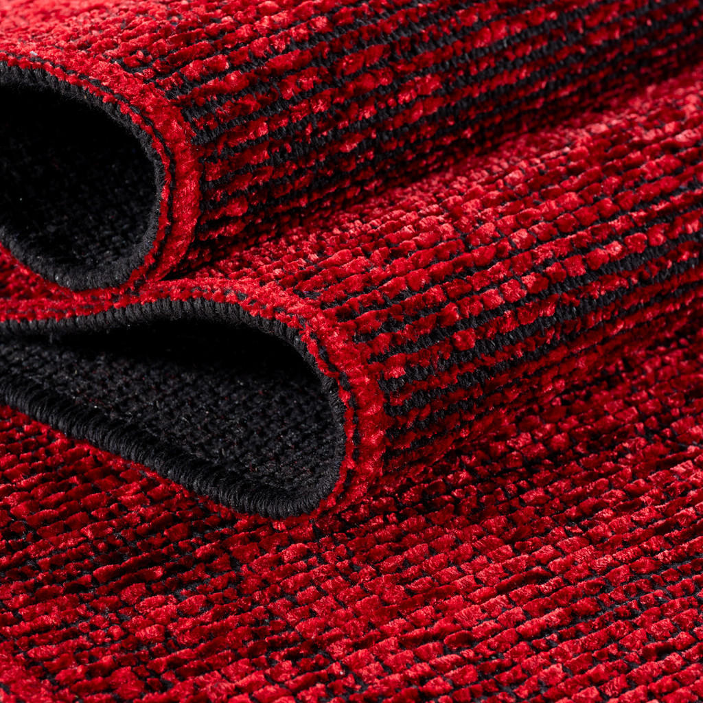 Thumbnail - Kadima Design Teppich, Rot, Textil, Uni, Rechteckig, 80x150 cm, in verschiedenen Größen erhältlich, Teppiche & Böden, Te...