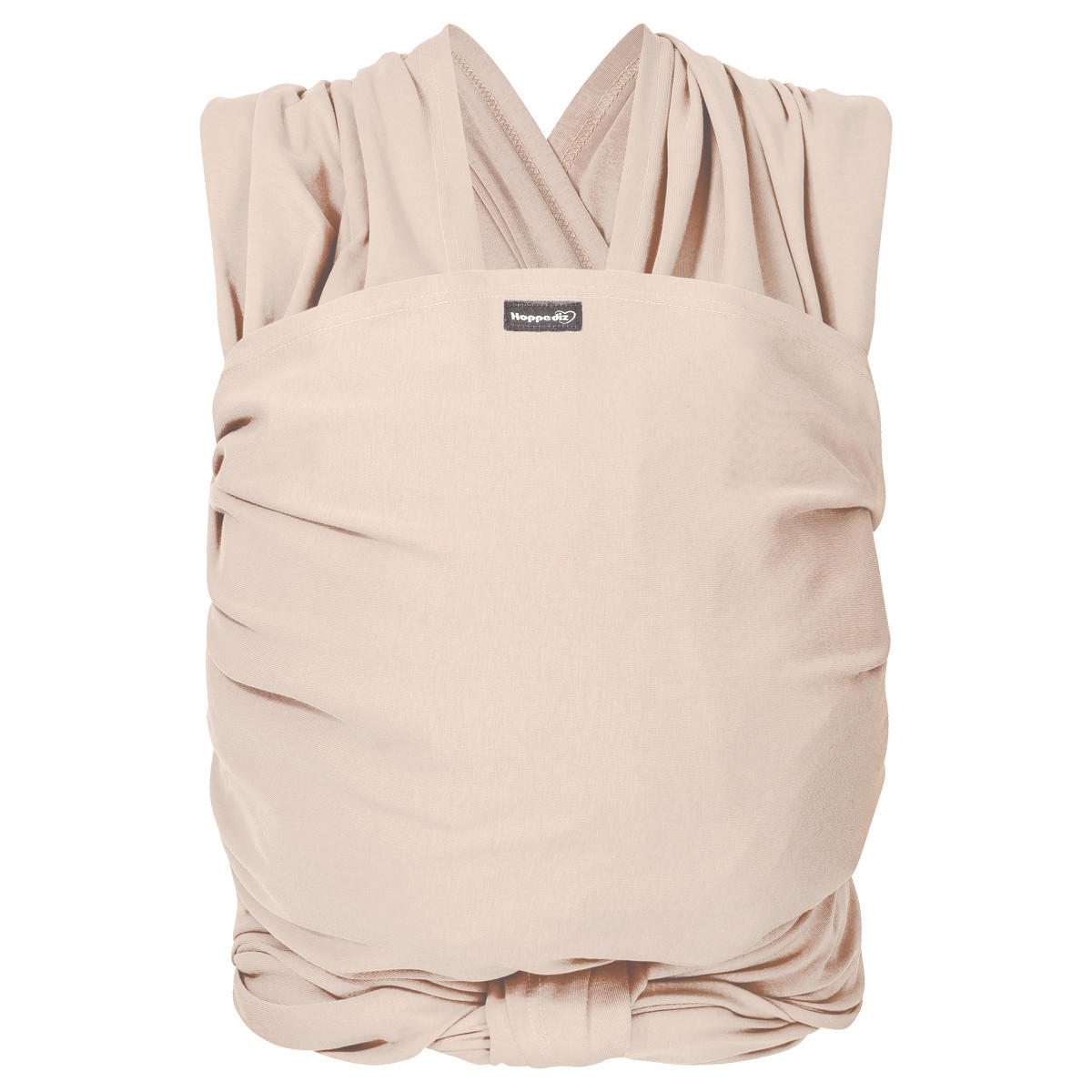 BABYTRAGETUCH Elastisches Tragetuch - Creme, Textil (50/0.1/460cm) - Hoppediz