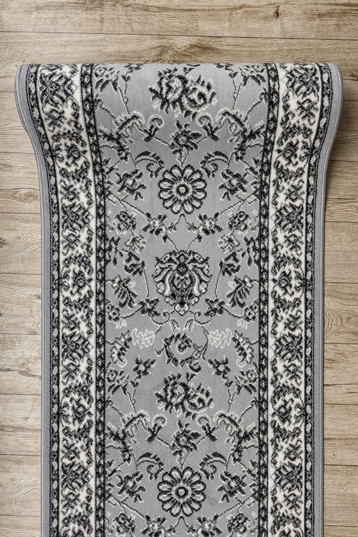LÄUFER BCF MORAD 80/230 cm - Grau, Textil (80/230cm) - rugsX