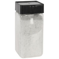 DEKO-SAND Sten Silber 6.5/6.5/15 cm Stein - Silberfarben, Stein (6.5/15/6.5cm) - Mondex