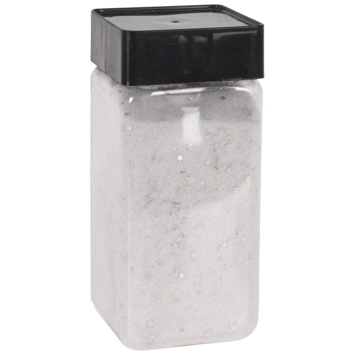 DEKO-SAND Sten Silber 6.5/6.5/15 cm Stein - Silberfarben, Stein (6.5/15/6.5cm) - Mondex