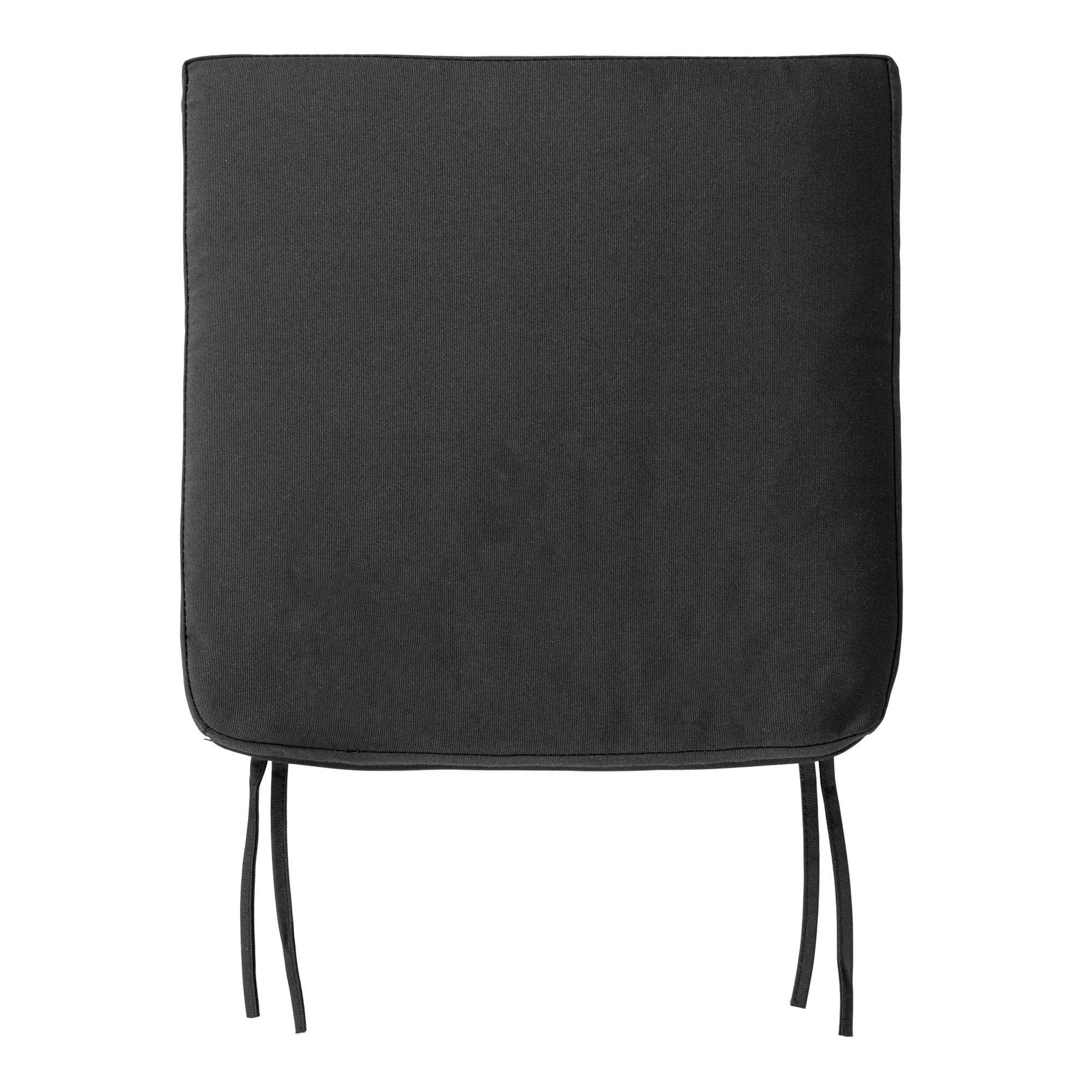 tinkaro Kissen Schwarz 42x6x42 cm