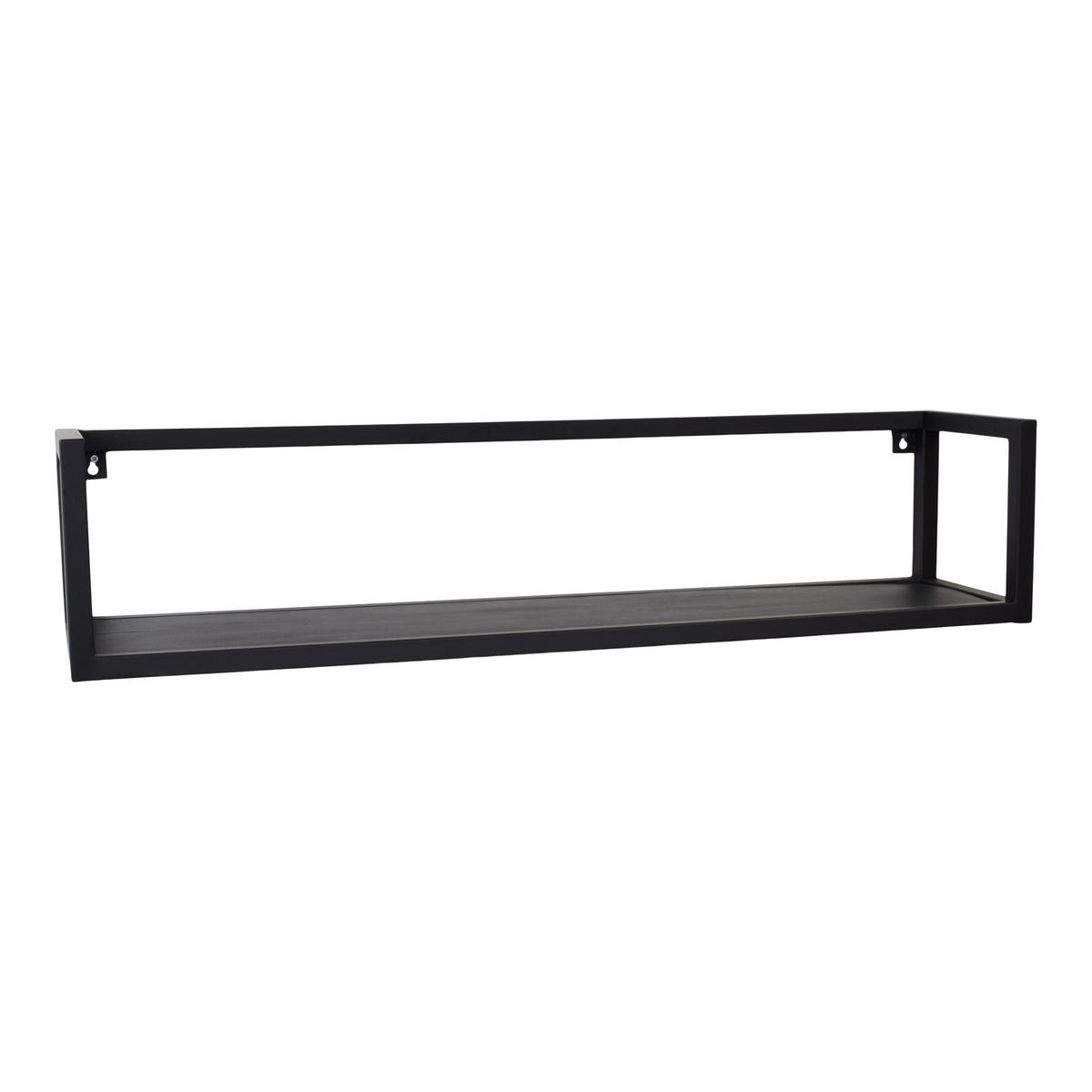 WANDREGAL Vegas Schwarz - Schwarz, Metall (90/20/20cm) - LOFT42