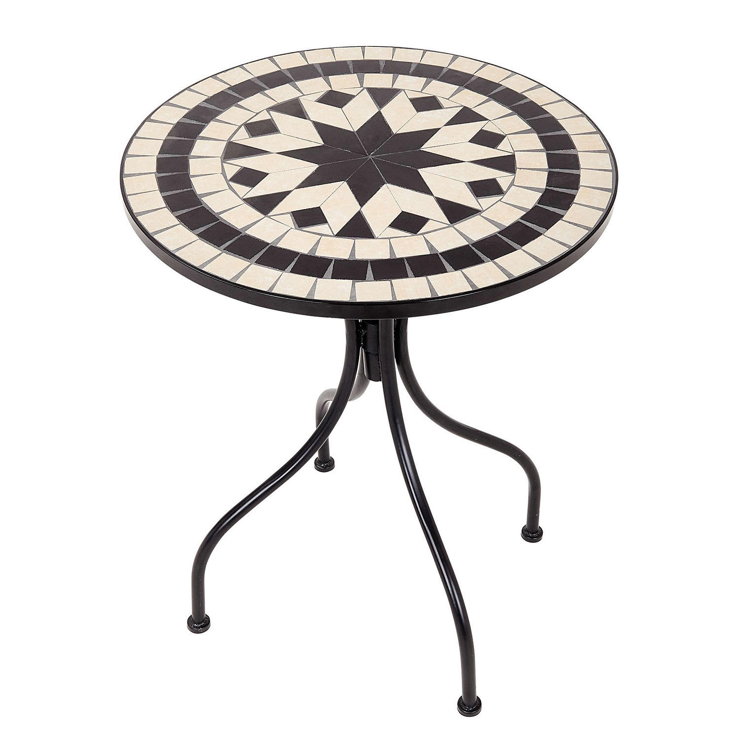 BEISTELLTISCH Palazzo - Beige, Metall (55/55/71cm) - Butlers