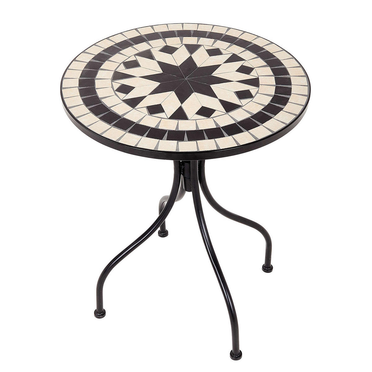 BEISTELLTISCH Palazzo - Beige, Metall (55/55/71cm) - Butlers