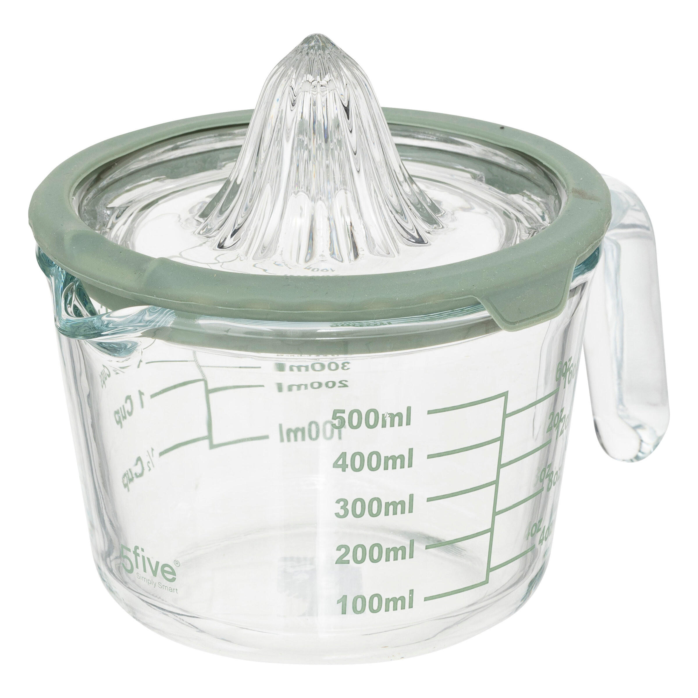 ZITRUSPRESSE Glas Neo 500 ml - Grün, Glas (13/13/19cm) - 5five Simply Smart