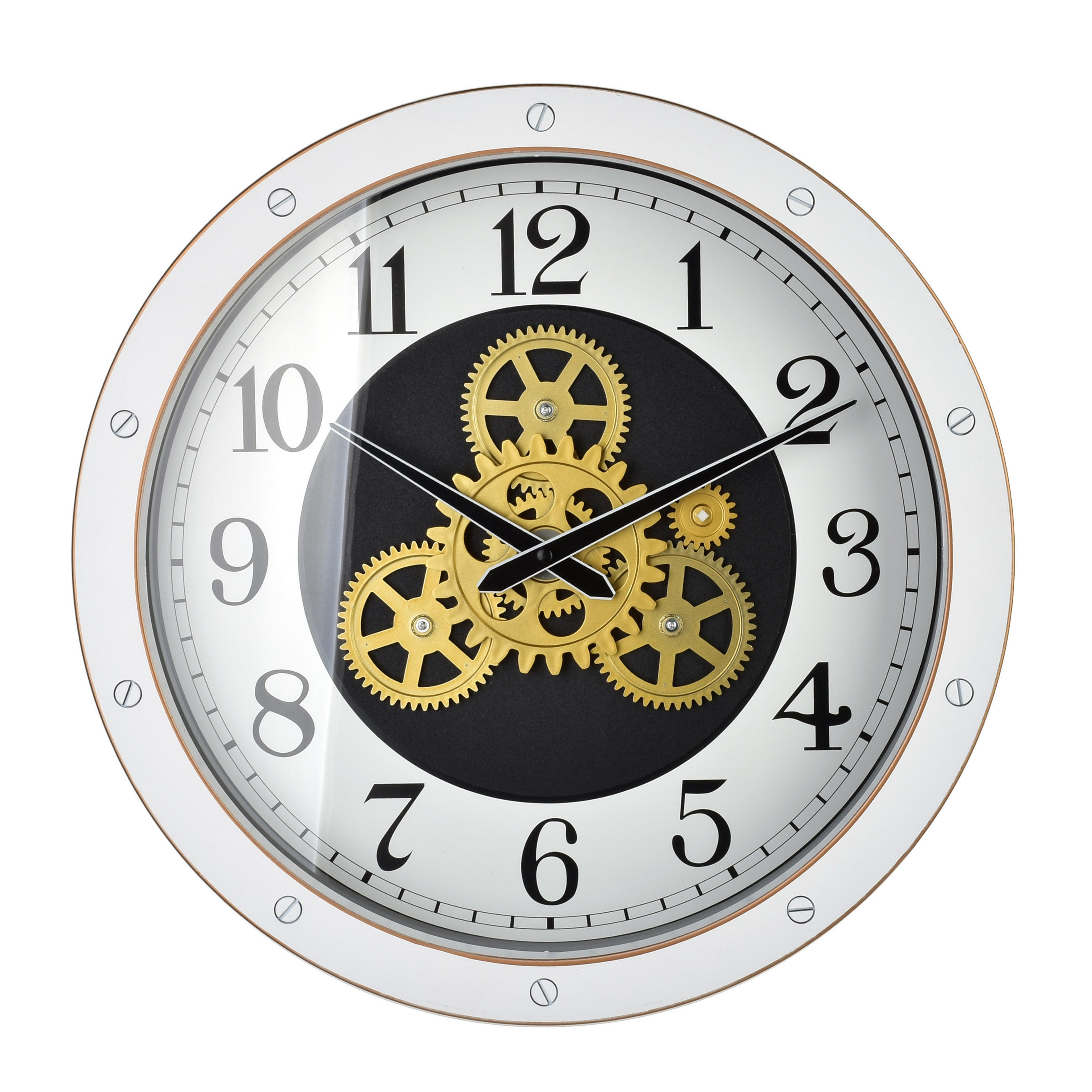 WANDUHR Ramsey gold 40/40/40 cm Kunststoff - Goldfarben, Kunststoff (40/40/40cm) - Mondex